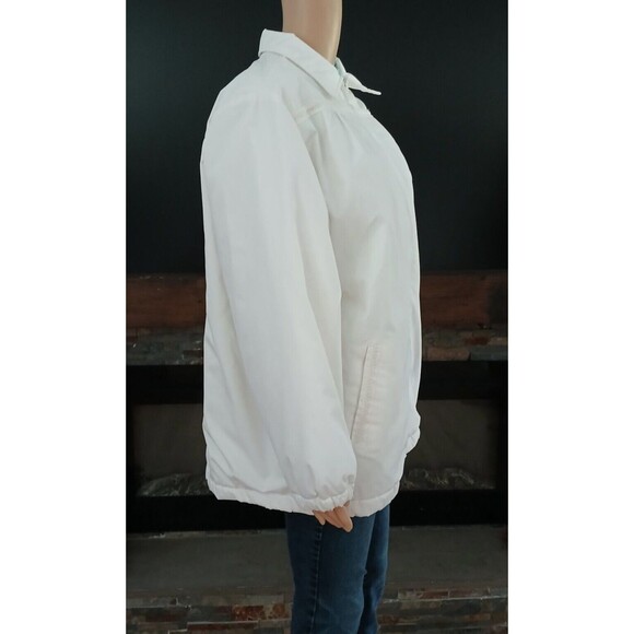 Blair Women's Ivory/White Winter Coat Classic Faux Fur Interior Comfortable Zip - Picture 4 of 16